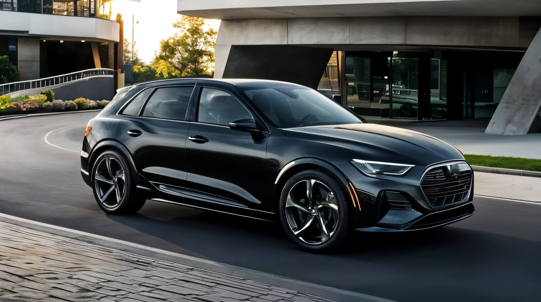 Audi Q8 e-tron: премиальный электрокроссовер для российских условий