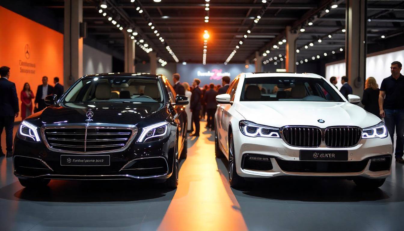Сравнение премиальных брендов: Mercedes-Benz против BMW