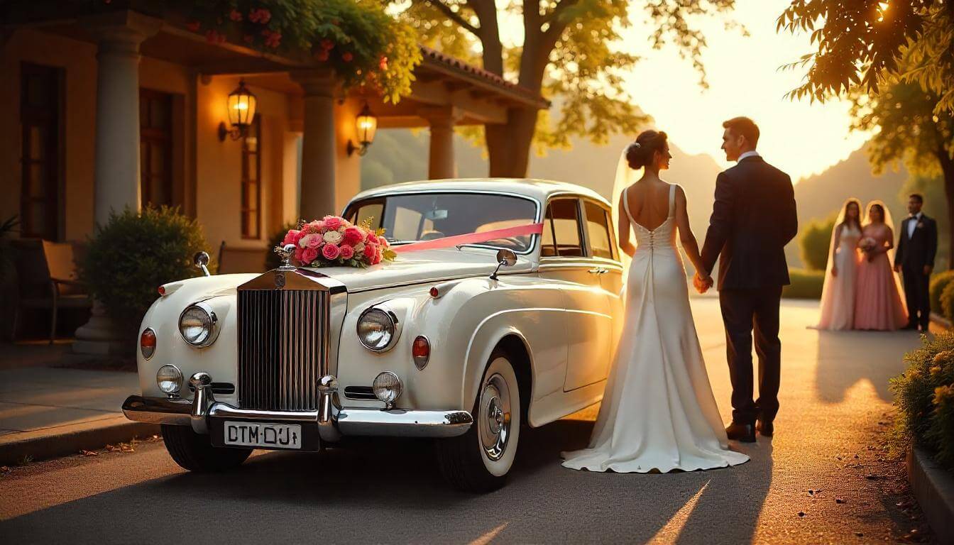 Louer une voiture pour un mariage : conseils et idées